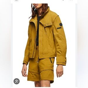 Moose knuckles packable convertible tobacco colored Jacket